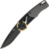 Mantis Gearhead Linerlock Brass DP (3")