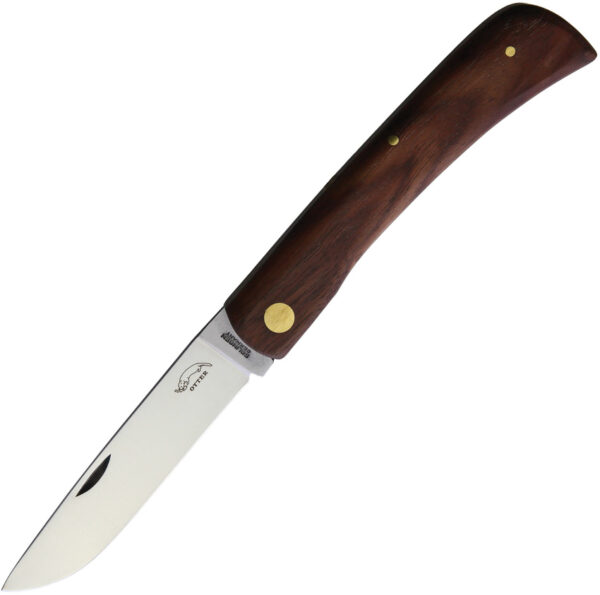 OTTER-Messer Large Hippekniep Root Walnut (3.75")