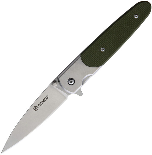 Ganzo Knives G7432 Linerlock Green (3.5")