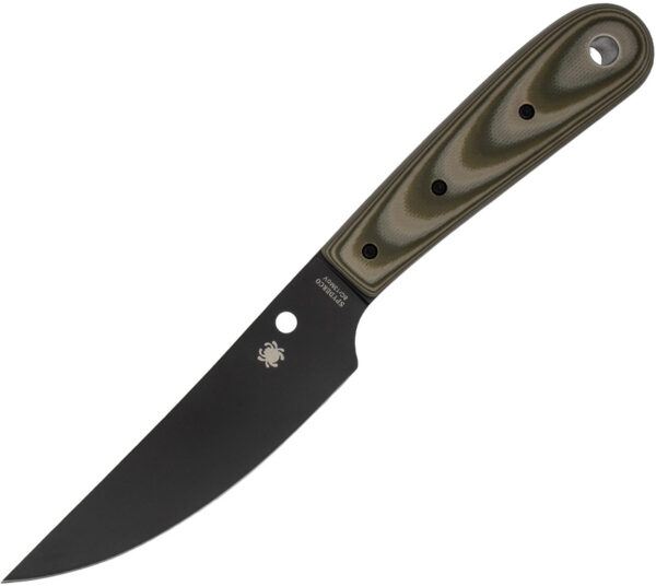 Spyderco Bow River OD Green Blk Bld (4.25")