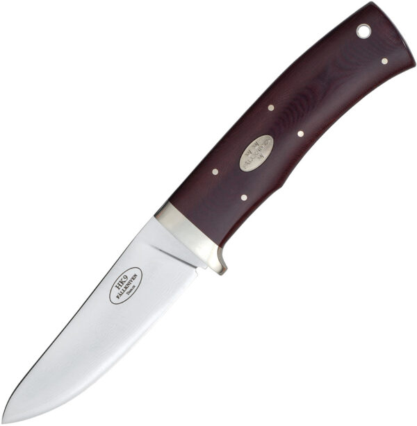 Fallkniven HK9 Fixed Blade Maroon Micarta (3.5")