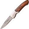 Elk Ridge Pakkawood ,Elk Ridge Pakkawood Folder Knife ,Elk Ridge Pakkawood Folder Knife Brown (2.75")
