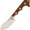 QSP Knife Neckmuk Neck Knife Brown (2.88")