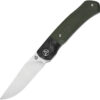 QSP Knife Gannet Linerlock Green (3.38")
