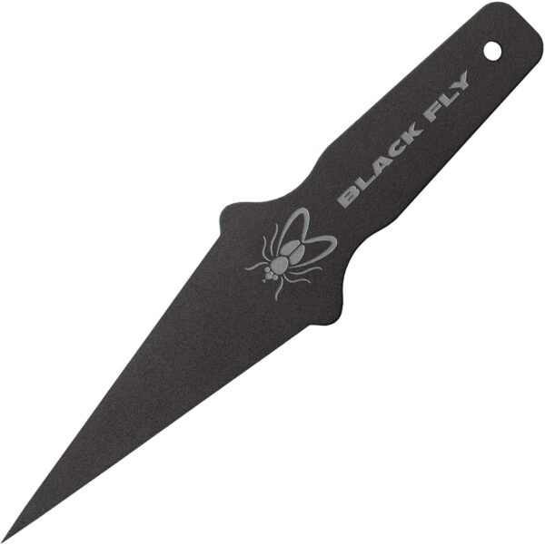 Cold Steel 8" Black Fly Throwing, CS 80STMA, Cold Steel 8" Black Fly Throwing Polypropylene Black Knife (Black Stonewash) CS 80STMA