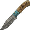 Damascus Hunter Ram's Horn (4.25")