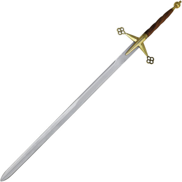 India Made Twisted Hilt Claymore (42")
