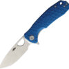 Honey Badger Knives Medium Linerlock Blue (3.13")