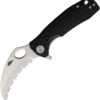 Honey Badger Knives Small Claw Linerlock Black (2.75")