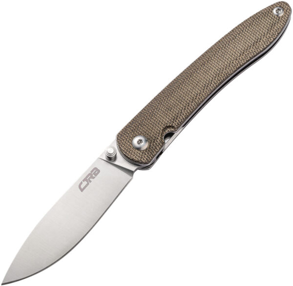 CJRB Ria Linerlock Green Micarta (3")