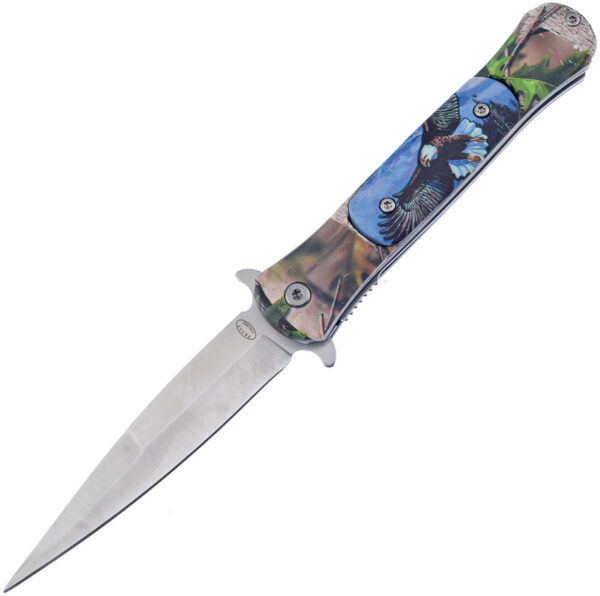Frost Cutlery Wildlife Linerlock A/O Eagle (3.75")