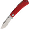 Kansept Knives Wedge Lockback Red G10 (2.25")