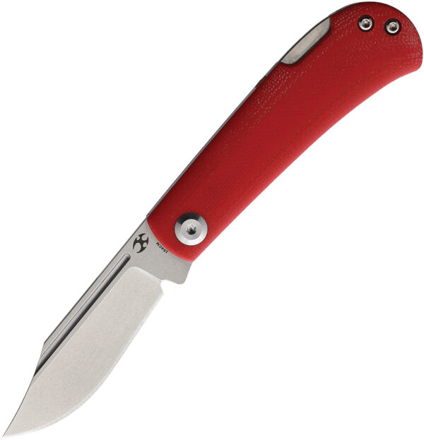 Kansept Knives Wedge Lockback Red G10 (2.25")