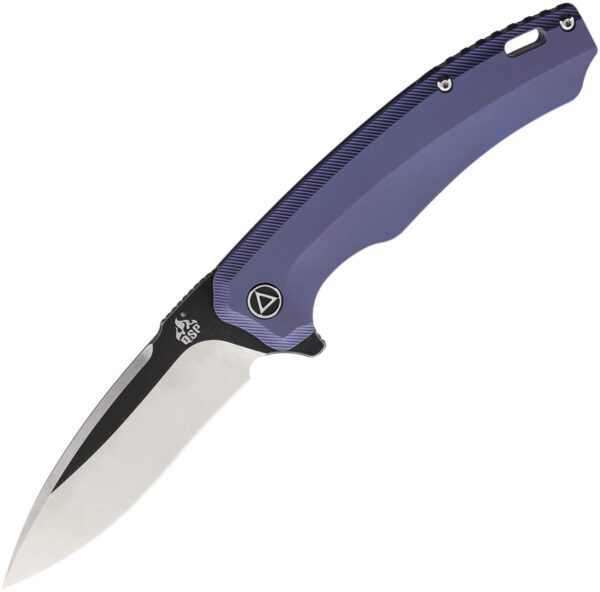 QSP Knife Woodpecker Framelock Purple (3.75")