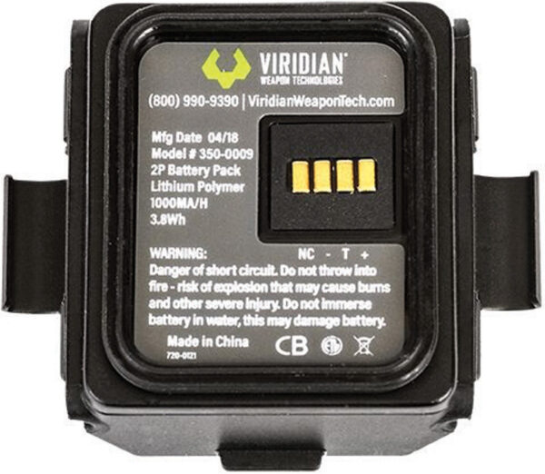 Viridian Rechargeable Lithium Battery
