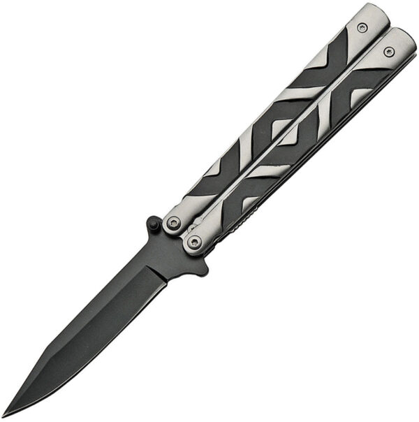 Rite Edge Linerlock A/O Black Silver (3.75")
