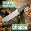 Hoback Knives Choppa Fixed Blade (6")