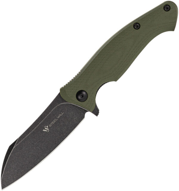 Steel Will Nutcracker F24 Linerlock Green (3.5")