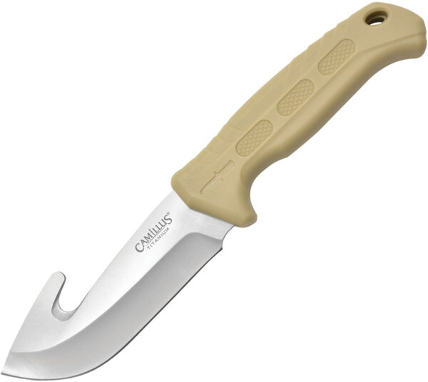 Camillus Roto Fixed Guthook Knife (4")