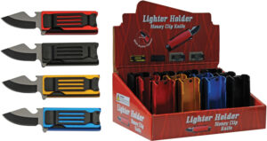 China Made 12pc Lighter Knife Display (1.5″)