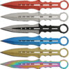 Rite Edge 6pc Multicolor Throwing Knives (4.25")