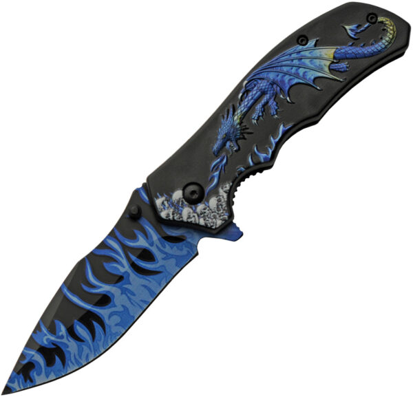 Rite Edge Dragon Flame Linerlock A/O (3.5")