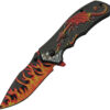 Rite Edge Dragon Flame Linerlock A/O (3.5")