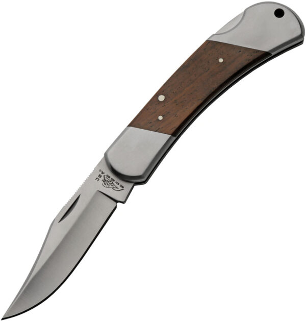 Rite Edge Lockback Brown Wood (3.88")