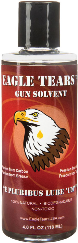 Eagle Tears USA Gun Solvent 4oz Bottle