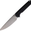 Ferrum Forge Knife Works Lackey XL Fixed Blade Black (4.5")