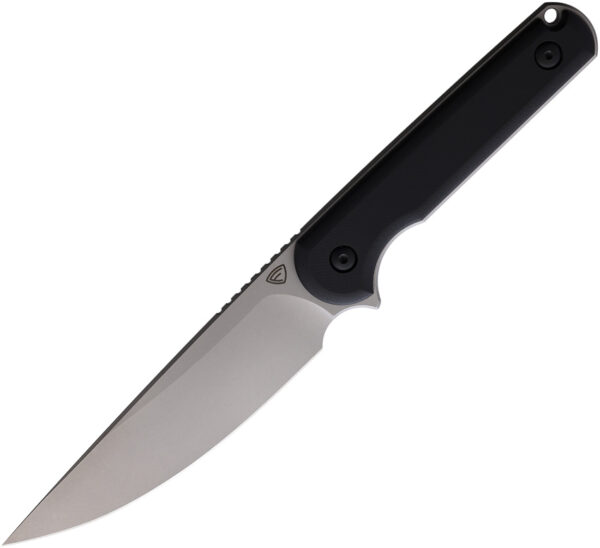 Ferrum Forge Knife Works Lackey XL Fixed Blade Black (4.5")