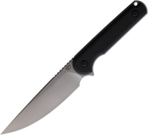 Ferrum Forge Knife Works Lackey XL Fixed Blade Black (4.5″)