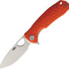 Honey Badger Knives Medium Linerlock Orange (3.13")