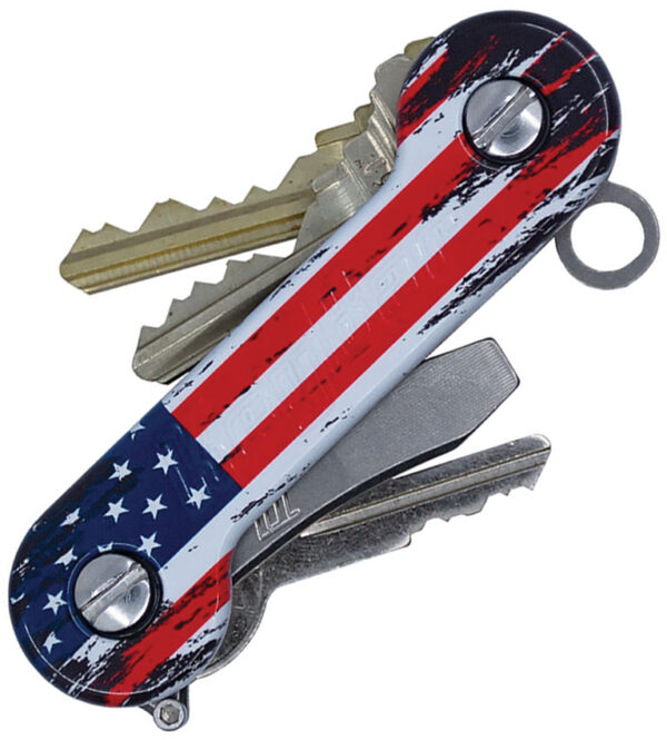 KeyBar Aluminum American Flag