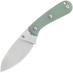 Kizer Cutlery Baby Fixed Blade Jade G10 (4″)