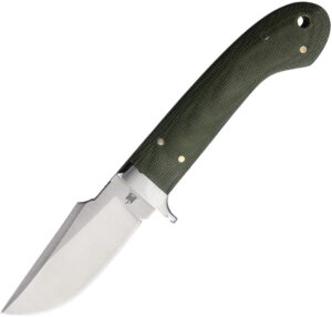 Komoran Fixed Blade Green Micarta (3.5″)