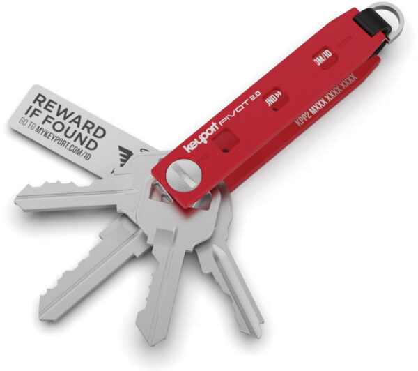 Keyport Pivot 2.0 Aluminum Red