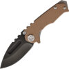 Medford Micro ,Medford Micro Praetorian Knife,Medford Micro Praetorian Knife Coyote (2.88")