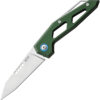 MKM-Maniago Knife Makers Edge Folder Green (3")