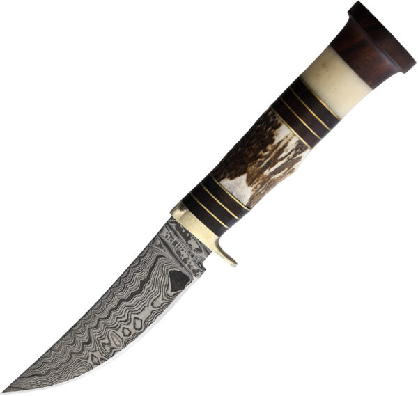 Marbles Damascus Skinner (4.5")