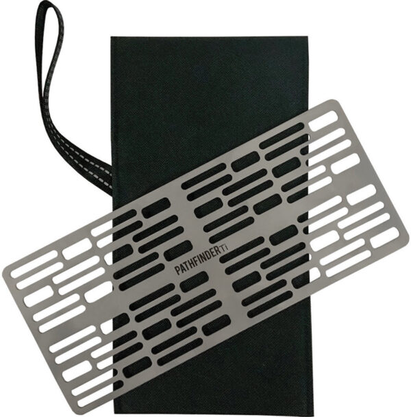 Pathfinder Titanium Grill w/Carry Pouch Pathfinder Titanium Grill w/Carry Pouch