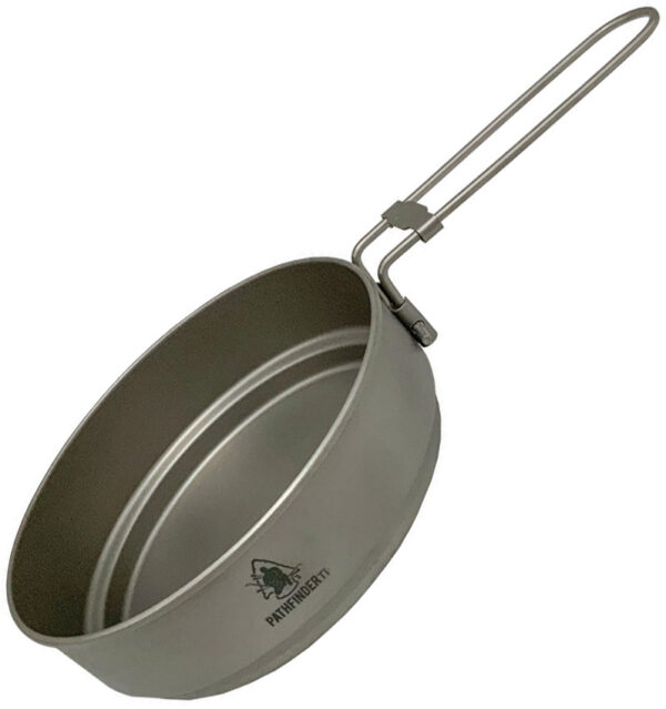 Pathfinder Titanium Skillet Folding Hndle Pathfinder Titanium Skillet Folding Hndle