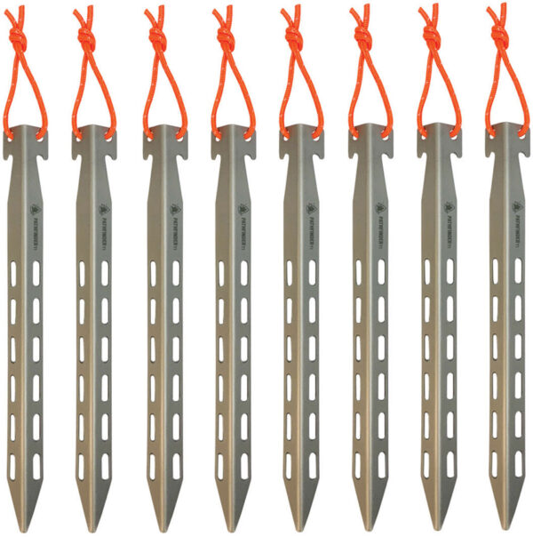 Pathfinder Titanium Tent Stake Set 8pc Pathfinder Titanium Tent Stake Set 8pc