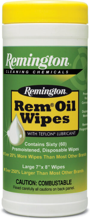 Remington Rem-Oil Wipes (60 Count)