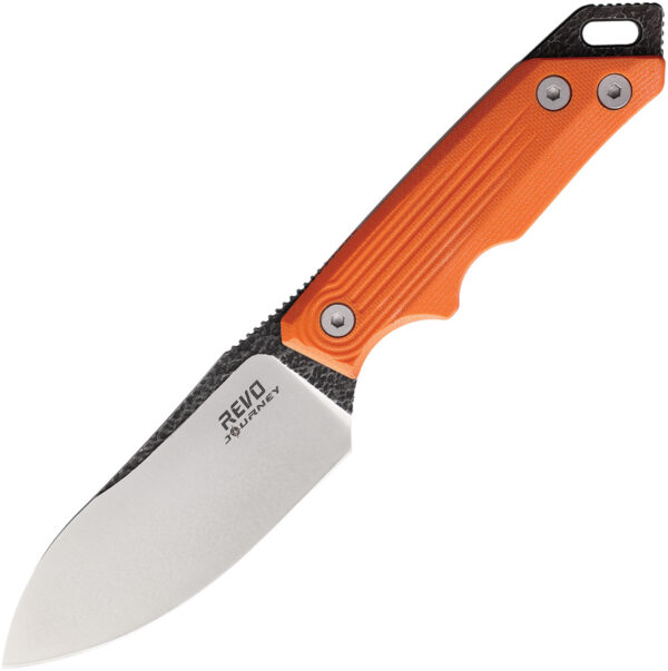 Revo RJ-1 Fixed Blade Orange (3.75")