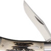 Old School Knifeworks Ruple 1 Trapper Natural Stag