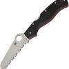 Spyderco Rescue 3 Lockback Blk/Red (3.5")