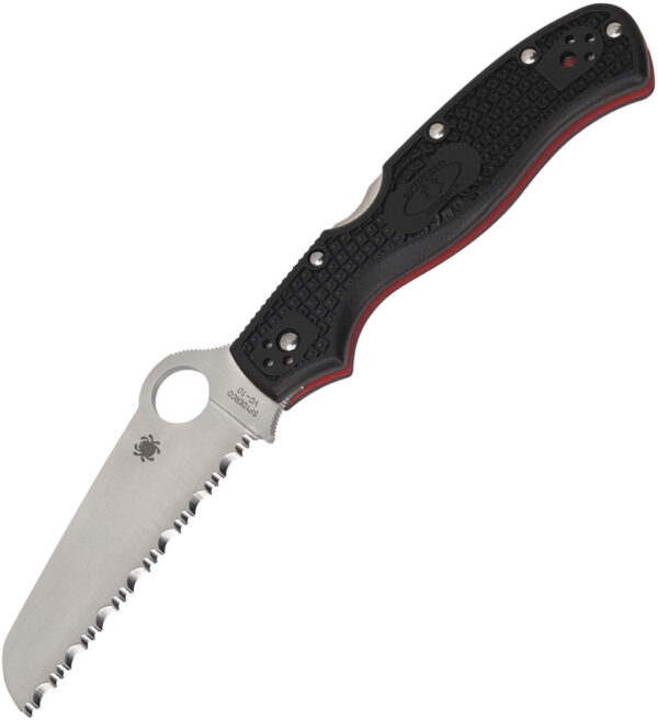 Spyderco Rescue 3 Lockback Blk/Red (3.5")