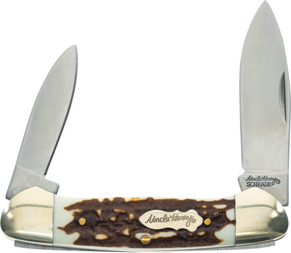 Schrade Large Canoe Staglon