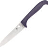 Spyderco Counter Puppy Purple Plain (3.5") Spyderco Counter Puppy Purple Plain (3.5")